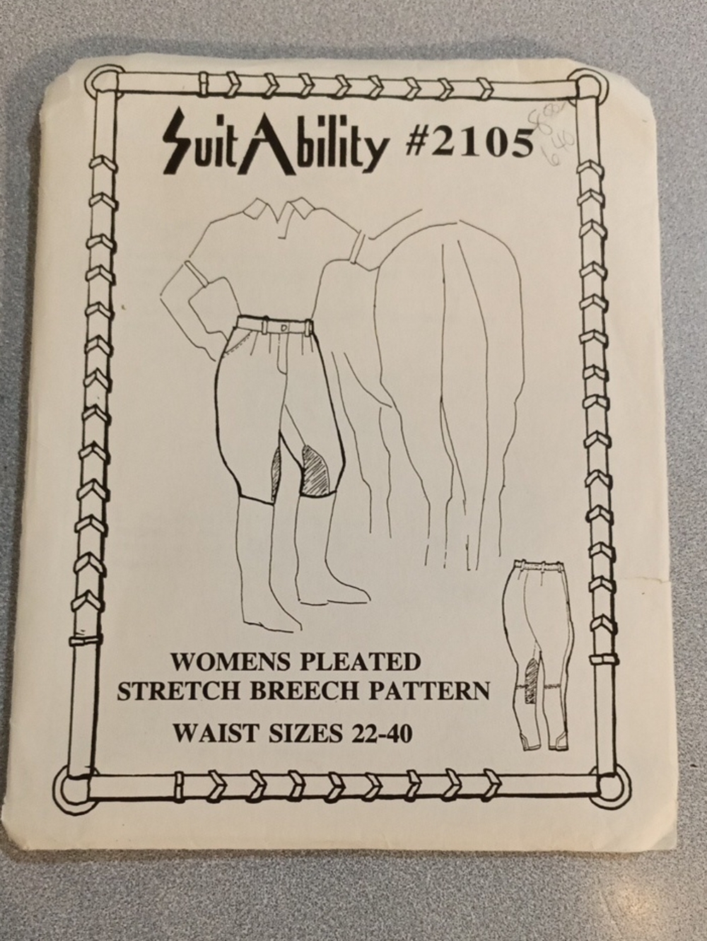 Suit Ability #2105 Vintage Sewing Pattern